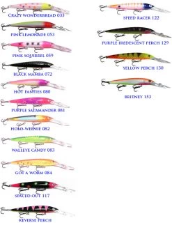 Rapala Custom Painted Husky Jerk Hj12 Painted By Warrior