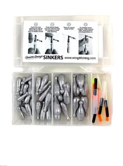 Wing It Quick Swap 50 Piece Sinker Standard Weight Kit